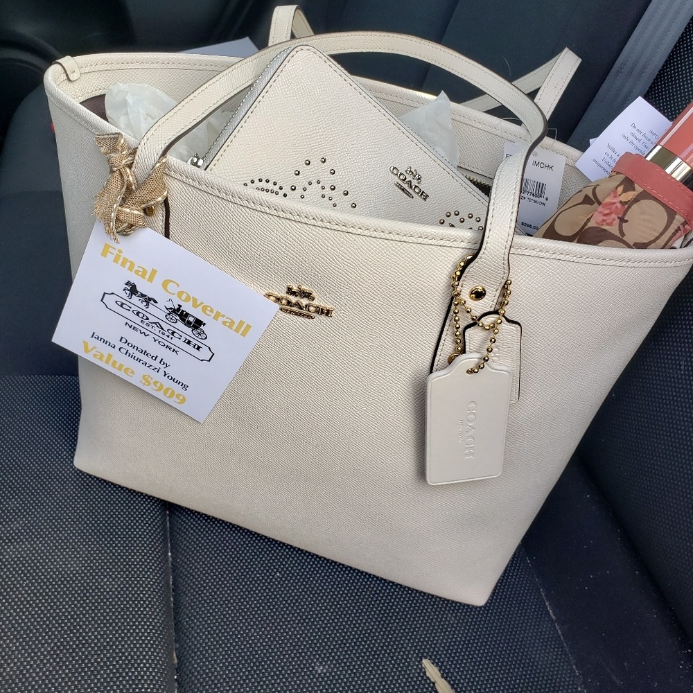 Coach bag,matching wallet & pill case
